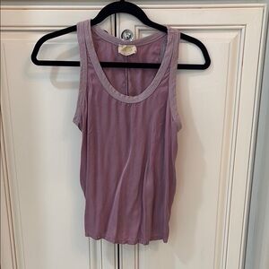 Lavender Sleeveless Women's Top